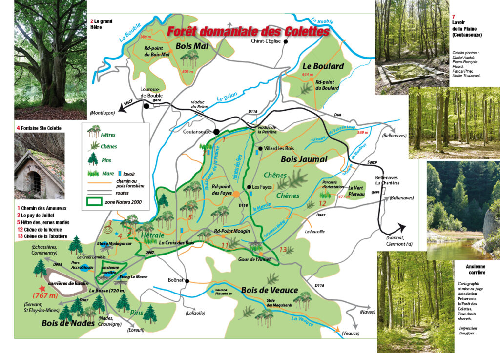 foret carte colettes